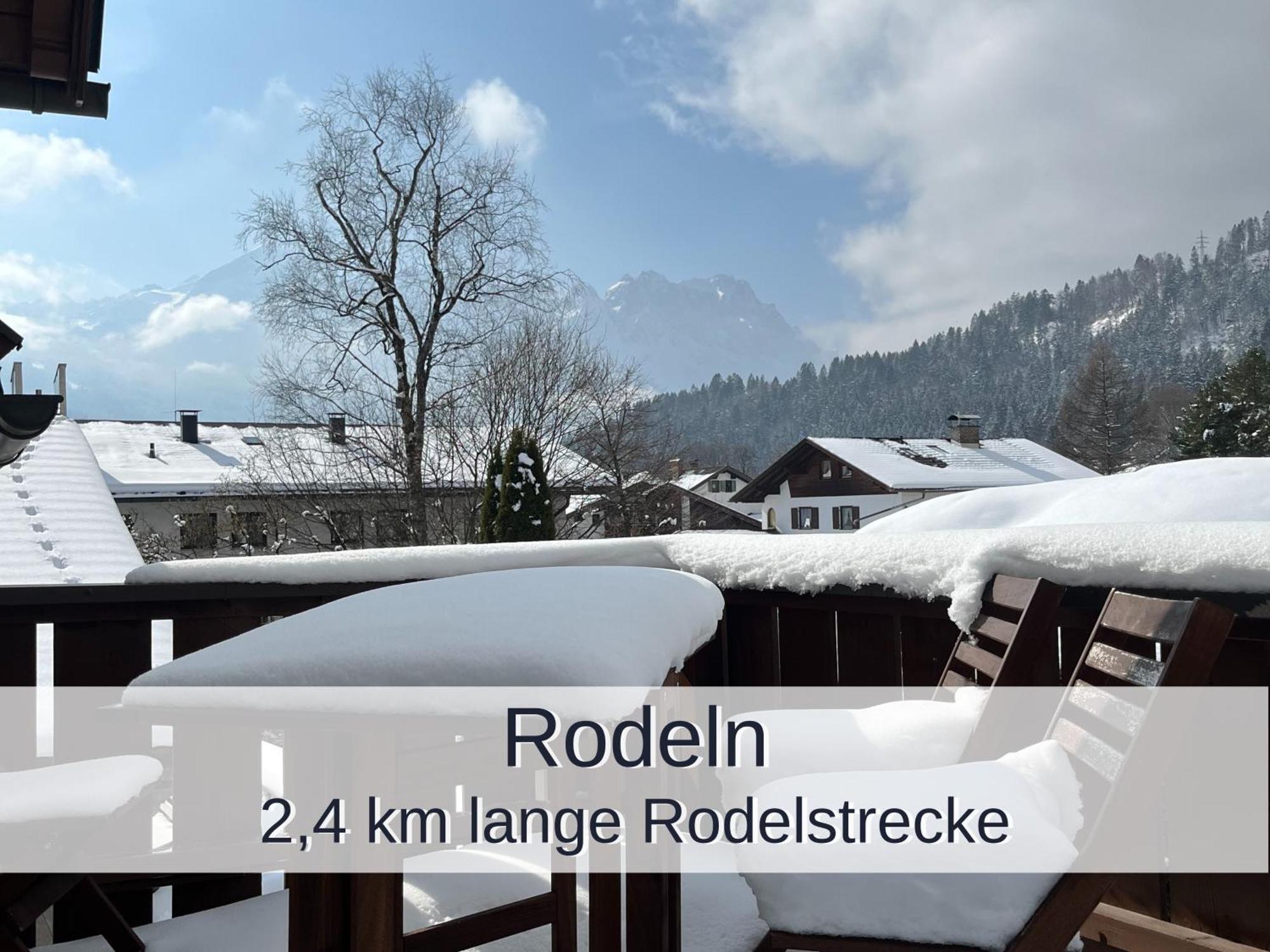 Ferienwohnung Rambold Sonnenterrasse Garmisch-Partenkirchen járás Kültér fotó