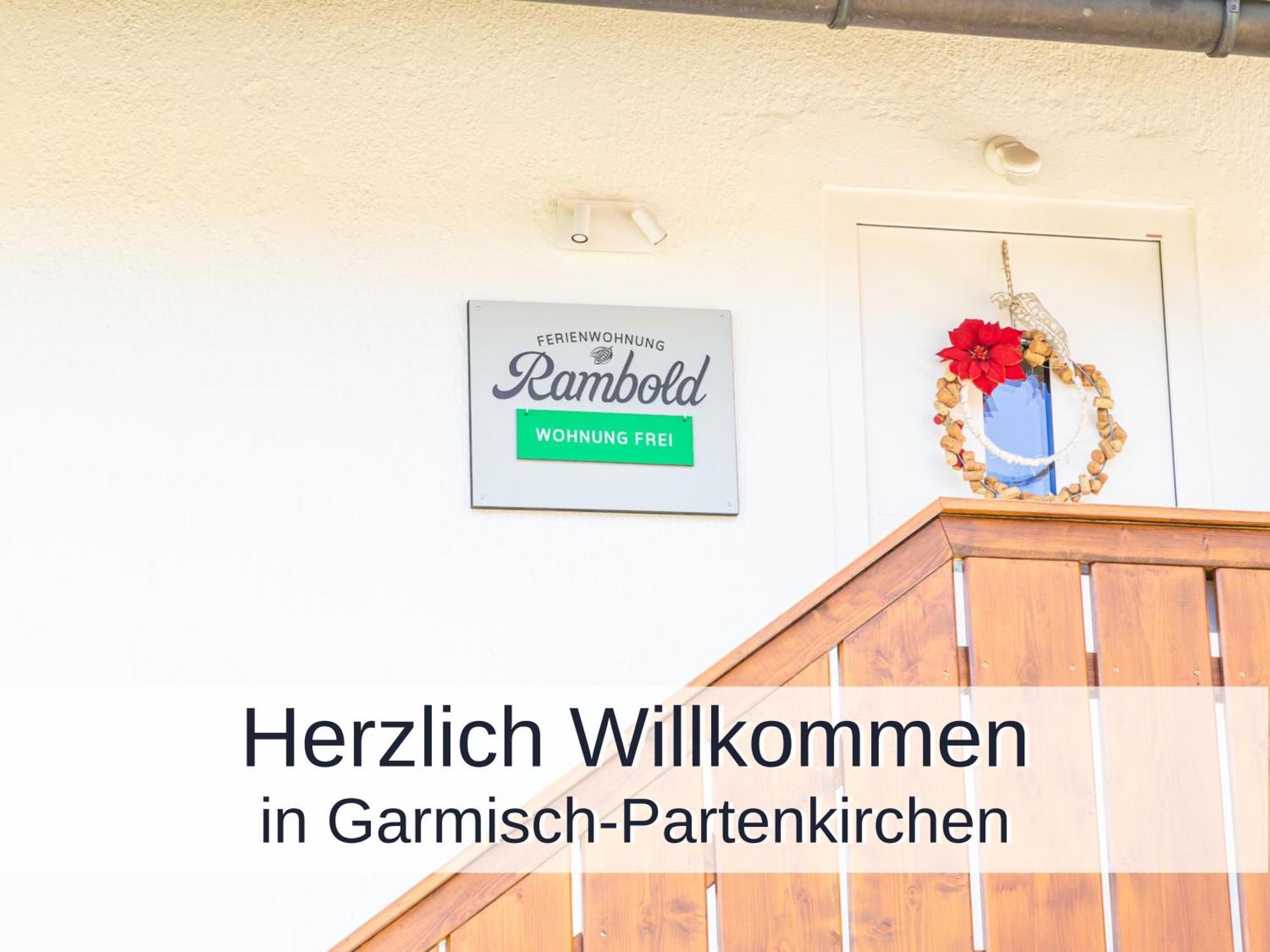 Ferienwohnung Rambold Sonnenterrasse Garmisch-Partenkirchen járás Kültér fotó